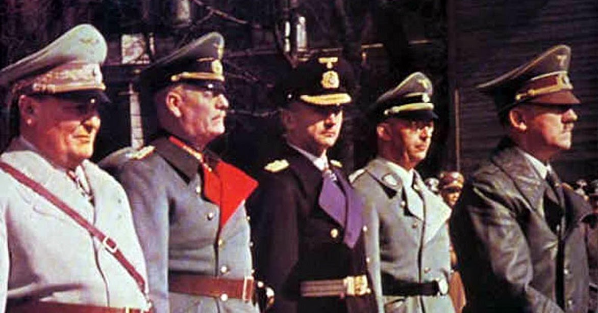 World War II in Color: Top Third Reich Officials at ...